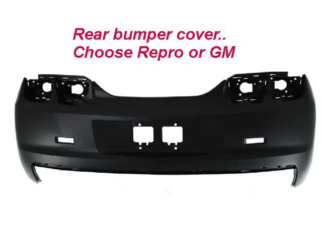 2010-2013 Camaro Rear Bumper skin (Repro or G